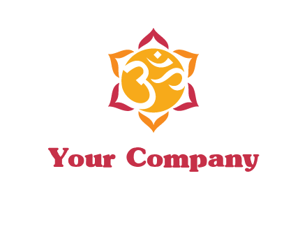 om religious logo