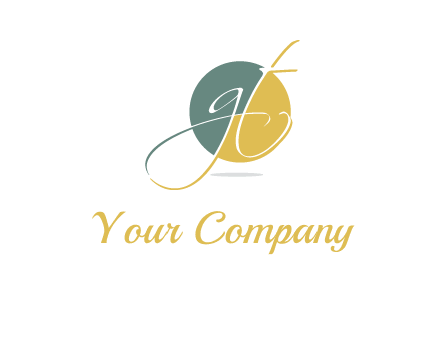 Letters G and T are in a circle logo