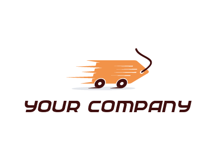 tag with wheels logo