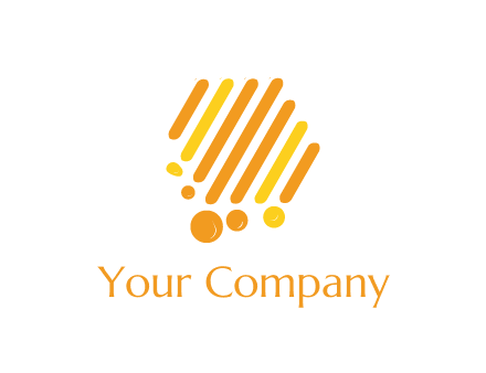 lines with circle media logo