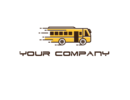 bus going in high speed