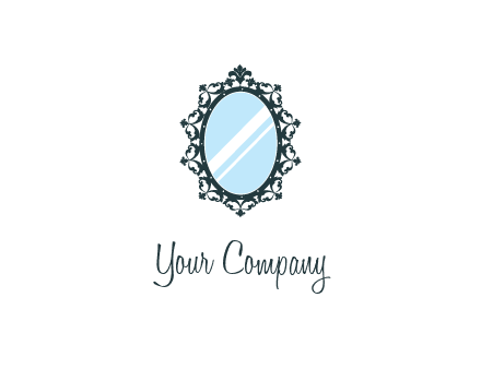 ornamental wall mirror