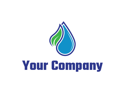 leaf with water droplet