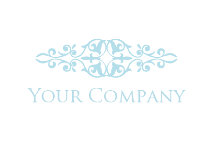 victorian ornament logo