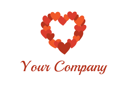 hearts forming a heart logo
