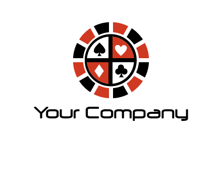 poker chips logo