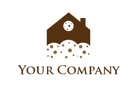 home cookie food logo